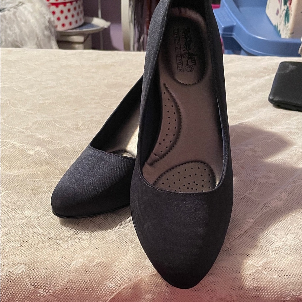 Coach and Four Black Women's heels